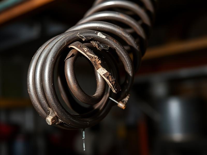 Broken garage door spring repair by certified technician in Twinsburg